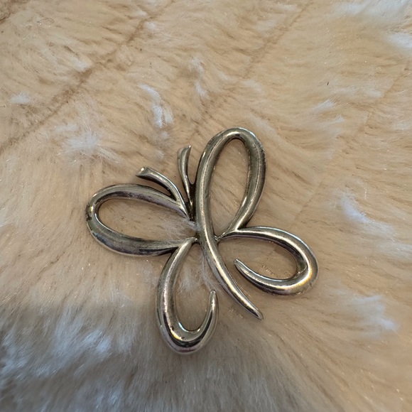 James Avery Retired Floating Butterfly pendant - Picture 2 of 7